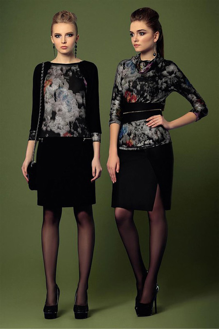 مدل بلوز و شلوار زنانه،مدل کت و شلوار زنانه لباس زنانه برند Noche Mio, لباس زنانه برند روسی