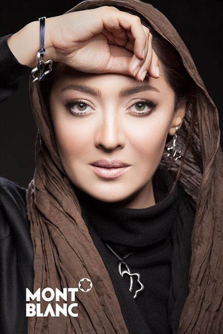 نیکی کریمی مدل تبلیغاتی مون بلان