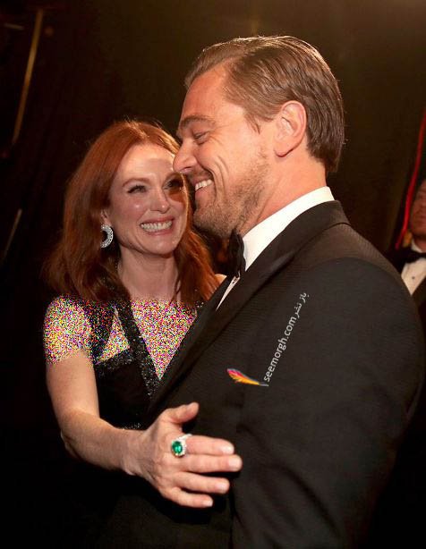 لئوناردو دی کاپریو و جولیان مور