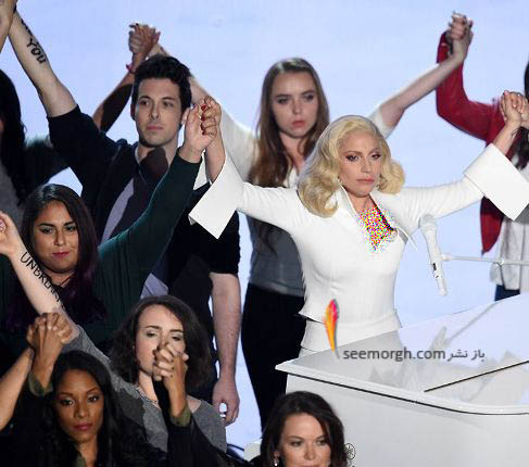 اجرای لیدی گاگا در اسکار 2016