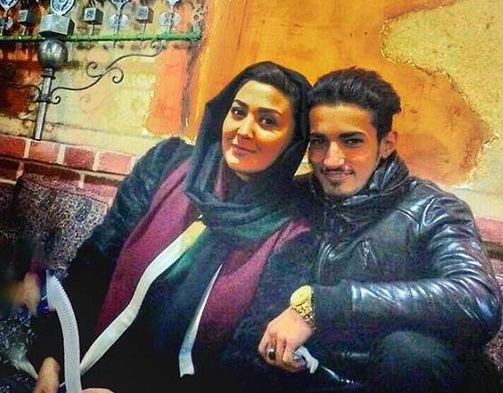 عکس مریم معصومی بی حجاب با دوست پسرش