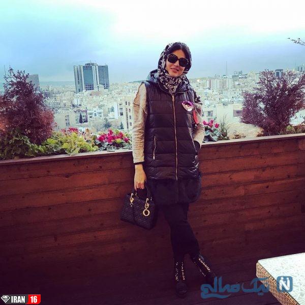 تیپ جدید و جالب هلیا امامی /عکس