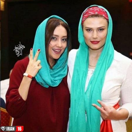 عکس بی حجاب لادن مستوفی همسر شهرام اسدی (4)