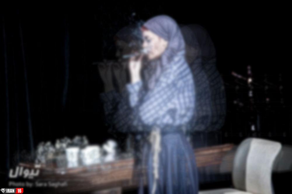 بی حجابی ابتذال و بی بند و باری بازیگران تئاتر ایران 4 بازیگران مبتذل و بی حجابی در تئاتر (1)