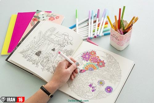 رنگ آمیزی بزرگسالان