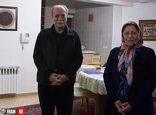 درگذشت همسر علی نصیریان