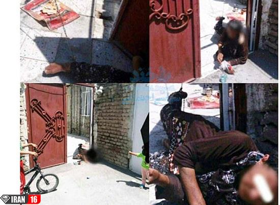 اتفاقی تلخ در ارومیه/ به زنجیر کشیدن مادر ناتوان ذهنی توسط پسرش+ عکس