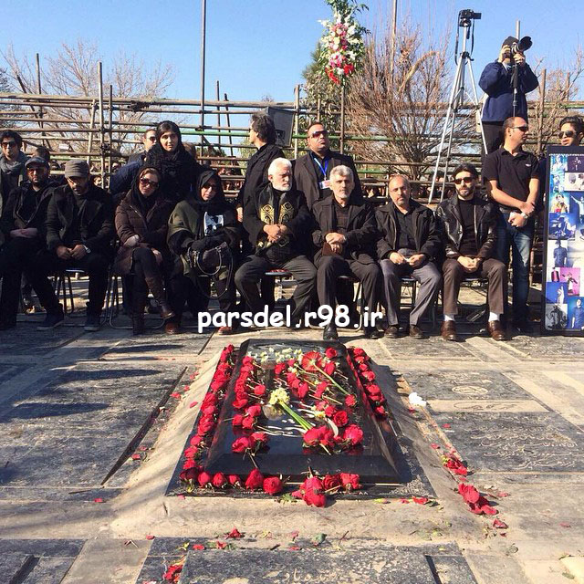 عکس های مراسم چهلم مرتضی پاشایی