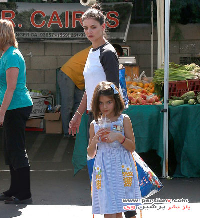 جدیدترین عکس های دخترتام کروز و مادرش