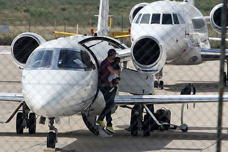اخبار,اخبار ورزشی,هواپیمای کریستیانو رونالدو