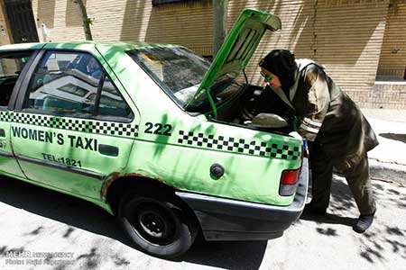 اخبار,اخبار فرهنگی ,خانم بازیگری که راننده تاکسی شد 