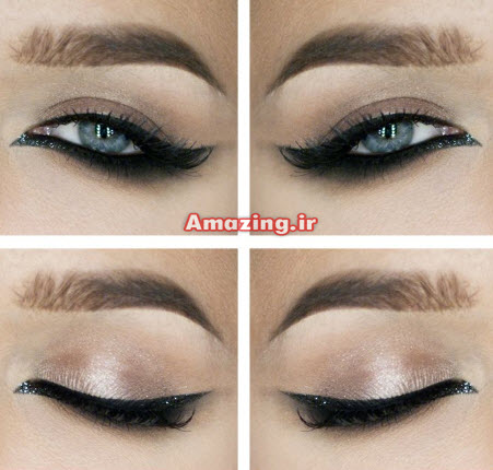 مدل آرایش چشم 2015 , مدل آرایش 2015,  میکاپ صورت