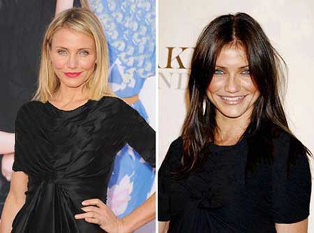 رنگ موی ستاره ها,تغییر رنگ موها,رنگ مو