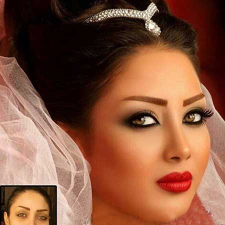 جدیدترین آرایش عروس,جدید ترین آرایش,آرایشهای جدید عروس جدیدترین آرایش عروس,جدید ترین آرایش,آرایشهای جدید عروس