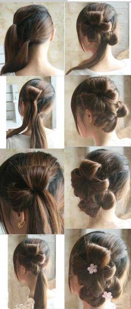 آموزش تصویری بستن مو ساده ،آموزش تصویری بستن مو آموزش تصویری بستن مو ساده و،آموزش تصویری بستن مو