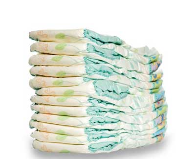 پوشک نورادان,تعویض پوشک نوزاد