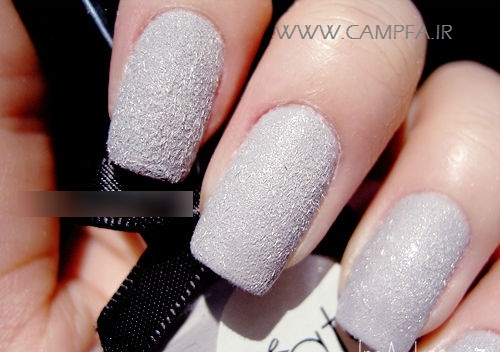 مدل ناخن با لاک مخملی جدید - www.campfa.ir مدل ناخن با لاک مخملی جدید - www.campfa.ir