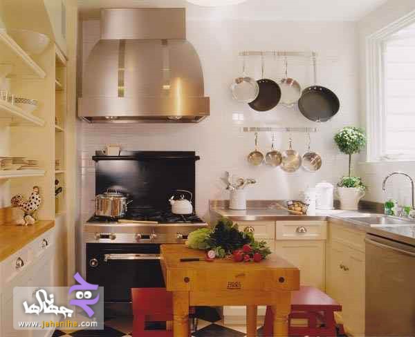 دکوراسیون آشپزخانه کوچک + مدل کابینت 4 دکوراسیون آشپزخانه کوچک,مدل کابینت آشپزخانههای کوچک