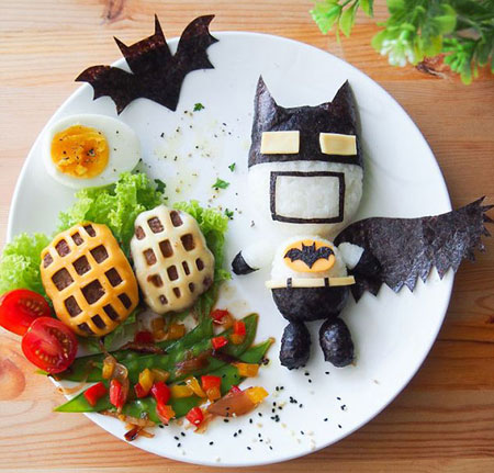 تزیین غذای کودک, نحوه تزیین غذای کودک