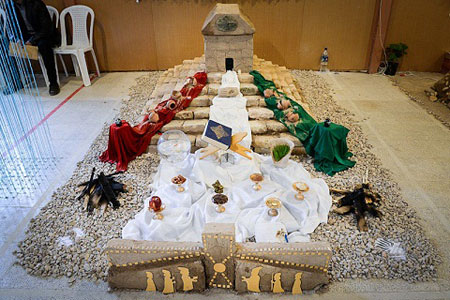 تزیین سفره هفت سین,چیدمان سفره هفت سین