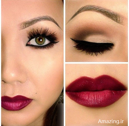 مدل آرایش چشم 2015 , مدل آرایش 2015,  میکاپ صورت