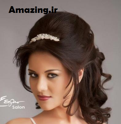 مدل مو عروس 2014, مدل آرایش عروس 2014,مدل شینیون عروس 2014, مدل میکاپ عروس 2014