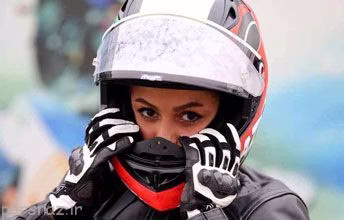 عکس هایی از گزارش موتور سواری زنان در ایران