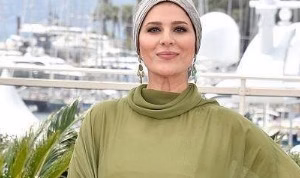 تیپ عجیب خانم بازیگر