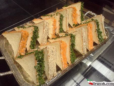 مینی ساندویچ مرغ,درست کردن مینی ساندویچ مرغ