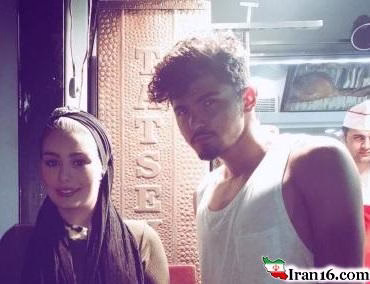 سحر قریشی ریشه استانبول عکس یادگاری یادگاری پسران ترکیه با سحر قریشی سحر قریشی