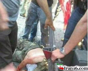 سرباز , بریدن سر , رجب طیب اردوغان , دولت ترکیه , کودتا در ترکیه , کودتای ترکیه , عکس , عکس وحشتناک