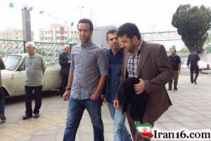 حمایت علی کریمی از لیلا رجبی + عکس