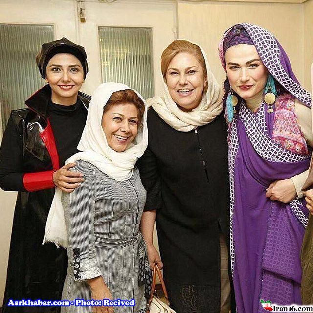 خانم بازیگر با لباسی متفاوت(عکس)