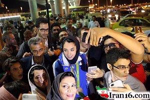 عکس جالب کیمیا علیزاده, عکس کیمیا علیزاده, کیمیا علیزاده, کیمیا, علیزاده, عکس کیمیا علیزاده با جناب خان