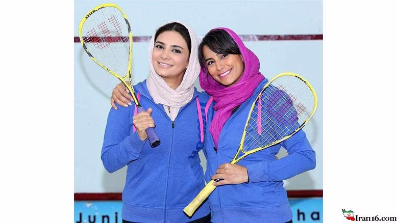 لیندا کیانی، با تیپ خاص ورزشی اش در باشگاه انقلاب +عکس