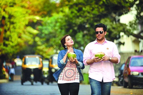 دیا میرزا بازیگر هندی فیلم «سلام بمبئی»