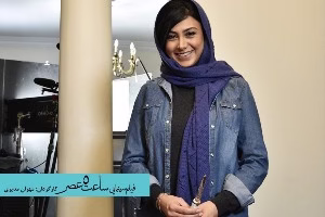 جشن تولد بازیگر زن مشهور سر صحنه فیلم مهران مدیری+عکس