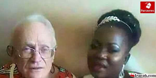 ازدواج دختر 29 ساله با پیرمرد 92 ساله / عکس