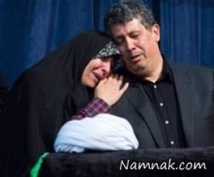 وداع خانواده با هاشمی رفسنجانی