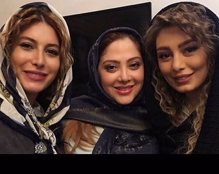 بازیگران بی حجاب و تیپ زننده 2017 96