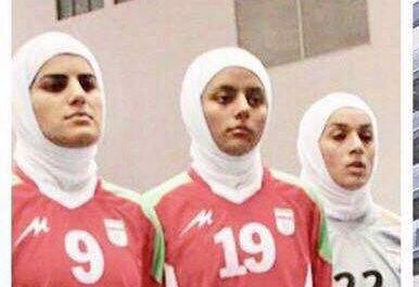 کشف حجاب زن ورزشکار مشهور ایرانی در خارج