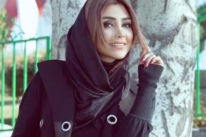 عکس هایی از مراحل آرایش مانکن معروف الهام عرب