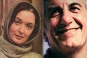 عکس لباس عجیب آتنه فقیه نصیری و رضا کیانیان در شهرزاد 2