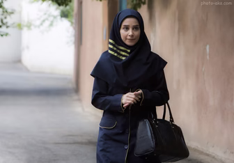 «الناز حبیبی» روی درخت!/ عکس