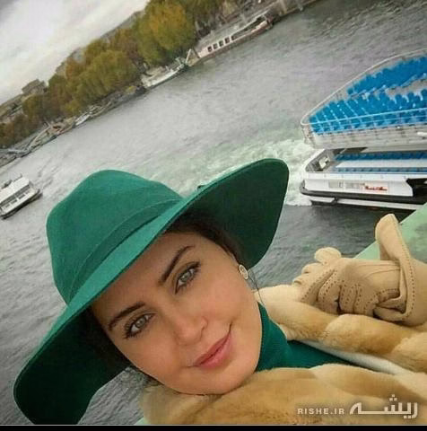 سلفی "الناز شاکردوست" سوار بر قایق تفریحی + عکس