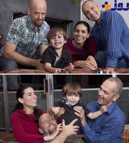 زندگی همزمان یک زن با دو شوهر! +عکس