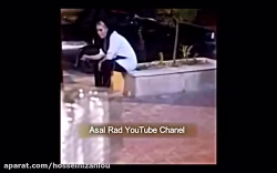 سیگار کشیدن سحر قریشی در پشت صحنه فیلم