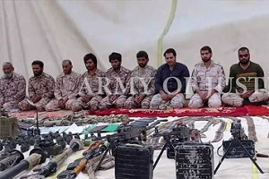 اولین تصویر از مرزبانان ربوده شده در میرجاوه