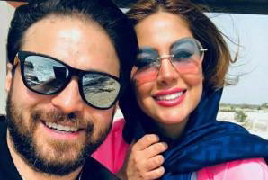 عکس لورفته بابک جهانبخش و همسر