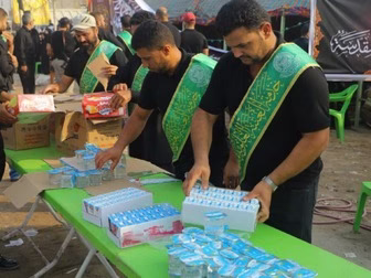 حرم مولاعلی(ع) پذیرائی از زائران اربعین را آغاز کرد/تصاویر